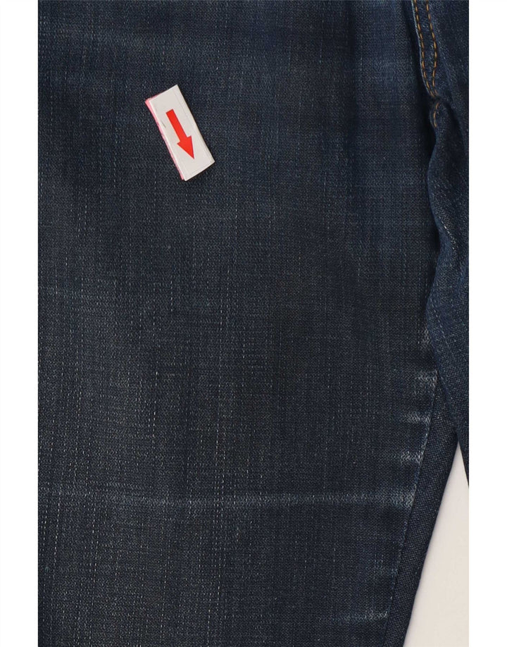 Wrangler Womens Sofia Straight Jeans W30 L36 Blue Cotton