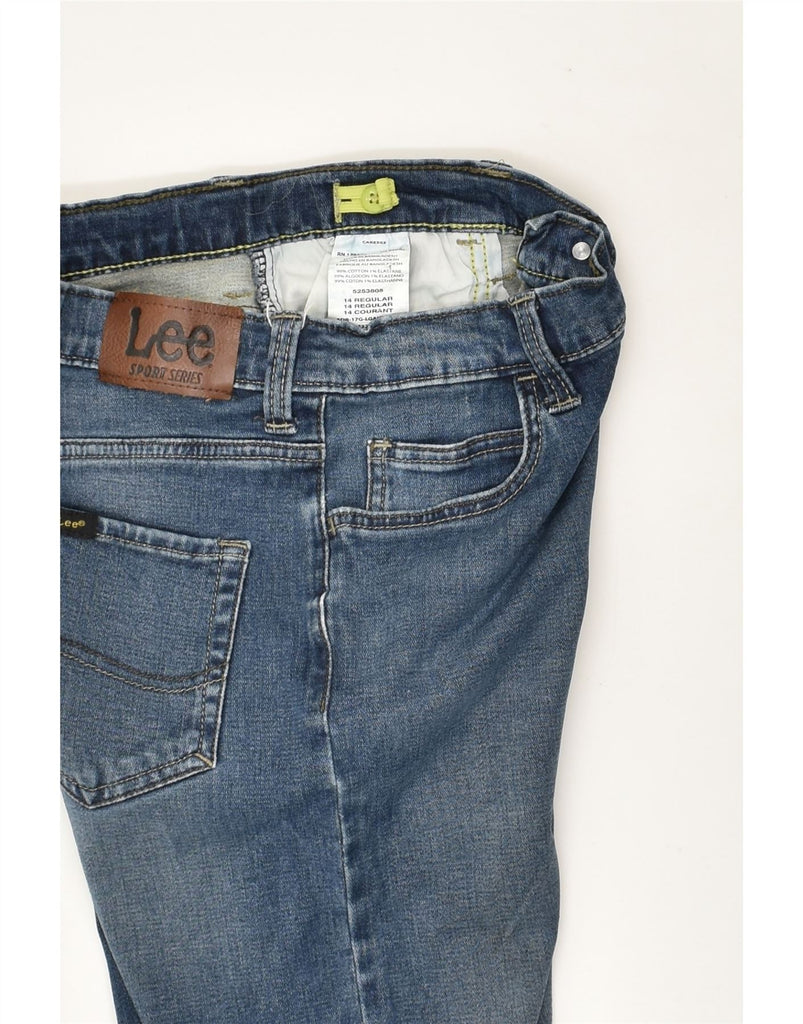 LEE Boys Straight Jeans 13-14 Years W26 L27  Blue Cotton | Vintage Lee | Thrift | Second-Hand Lee | Used Clothing | Messina Hembry 