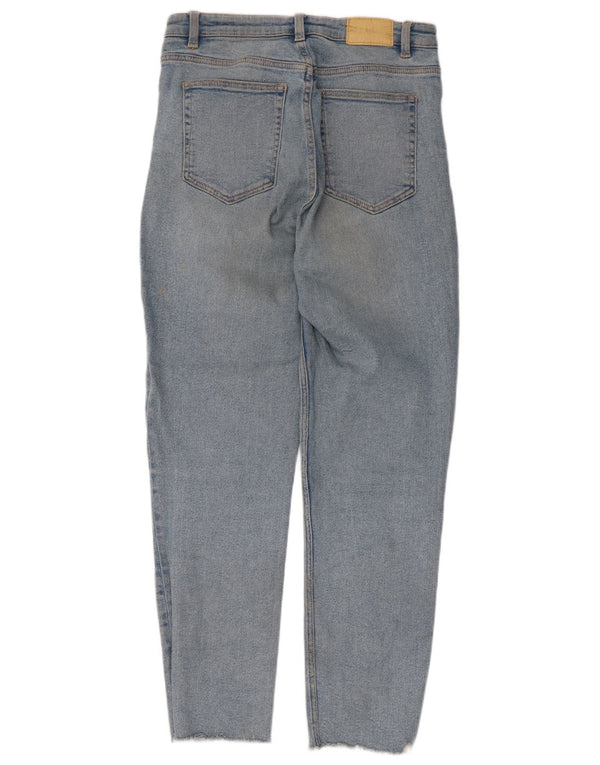 Zara Womens Distressed Skinny Jeans EU 40 Medium W30 L27 Blue Cotton