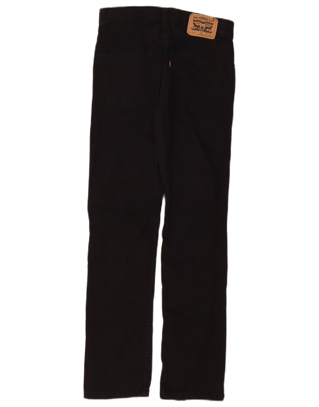 LEVI'S Boys 511 Slim Jeans 13-14 Years W27 L29 Black Cotton