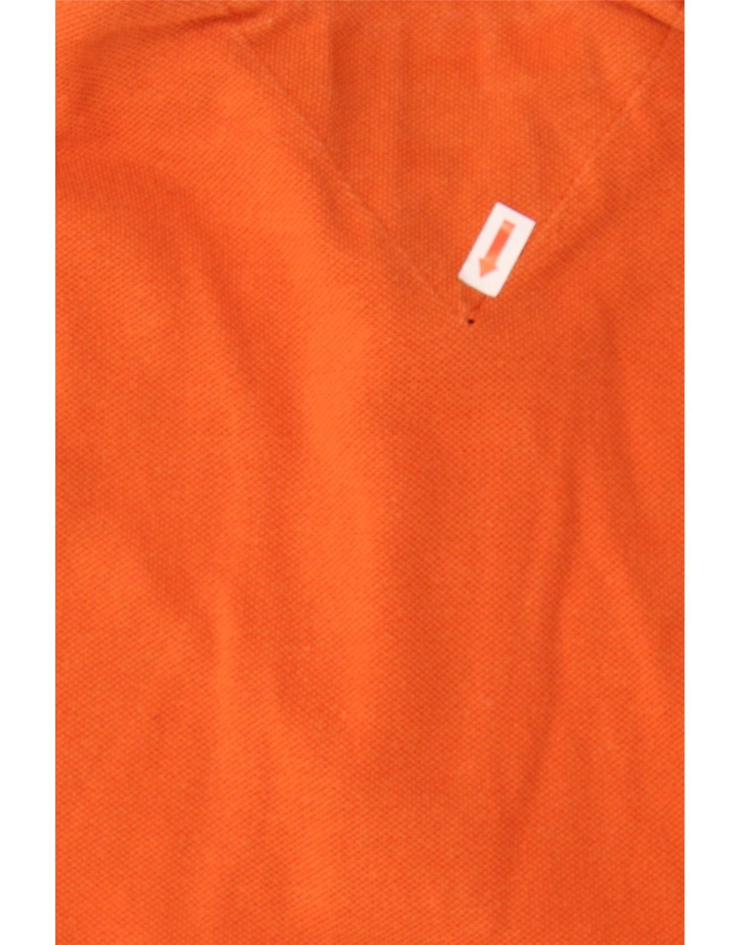 TOMMY HILFIGER Mens Polo Shirt Small Orange Cotton Vintage Tommy Hilfiger and Second-Hand Tommy Hilfiger from Messina Hembry 