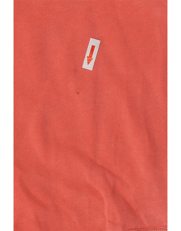 Best Company Womens Oversized Graphic Sweatshirt Jumper UK 10 Small Orange