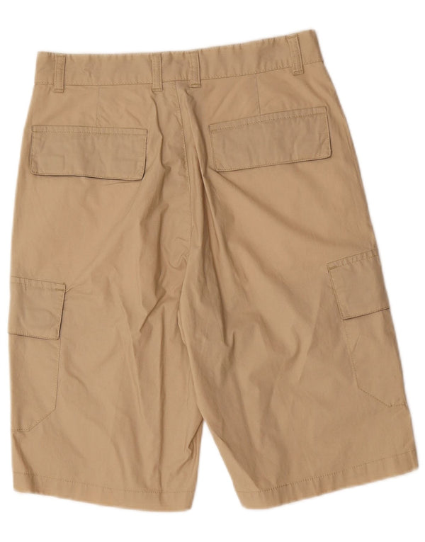 Invicta Mens Cargo Shorts IT 44 XS W28  Khaki Cotton