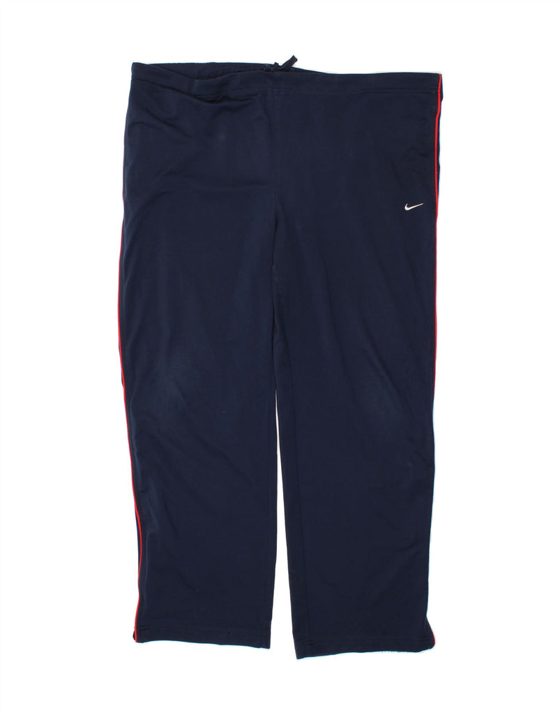 NIKE Mens Tracksuit Trousers UK 47/49 2XL  Navy Blue Polyester Vintage Nike and Second-Hand Nike from Messina Hembry 