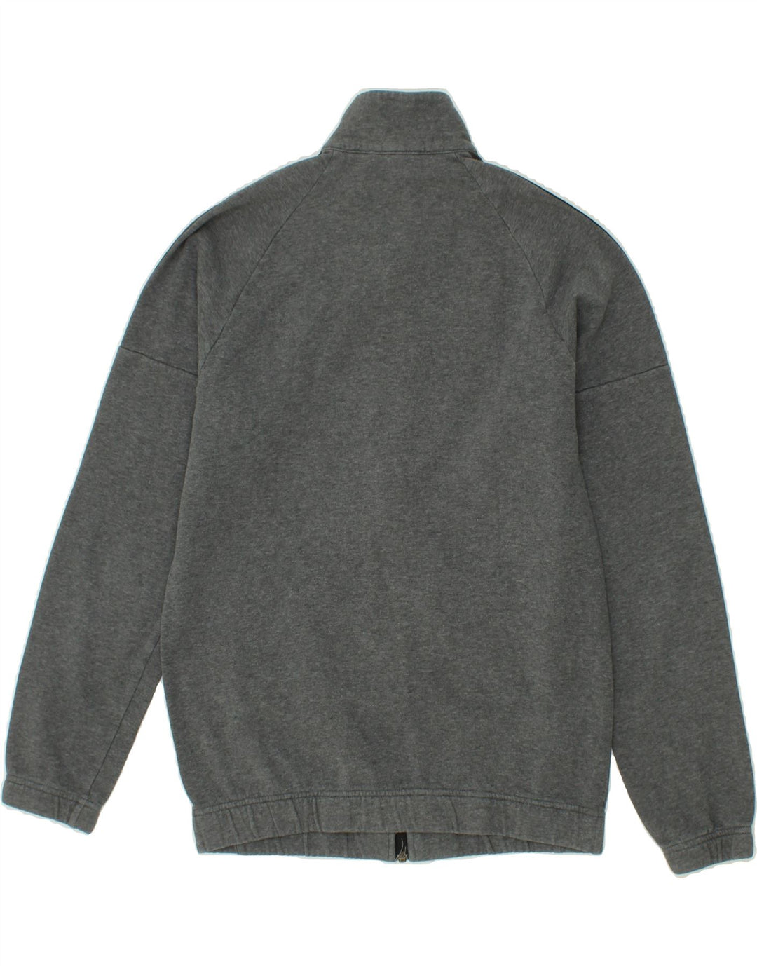 ADIDAS Mens Tracksuit Top Jacket UK 38/40 Medium Grey Cotton Vintage Adidas and Second-Hand Adidas from Messina Hembry 