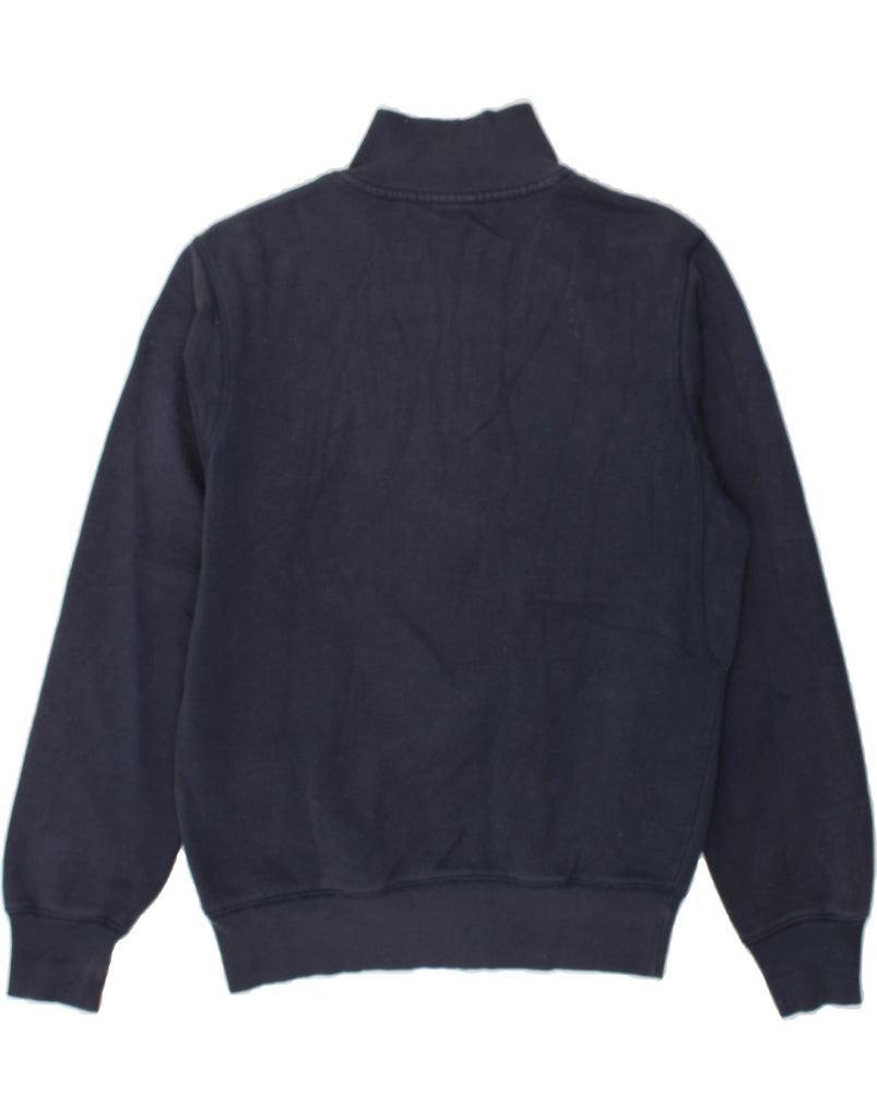 NIKE Mens Tracksuit Top Jacket UK 36/38 Small Navy Blue | Vintage Nike | Thrift | Second-Hand Nike | Used Clothing | Messina Hembry 