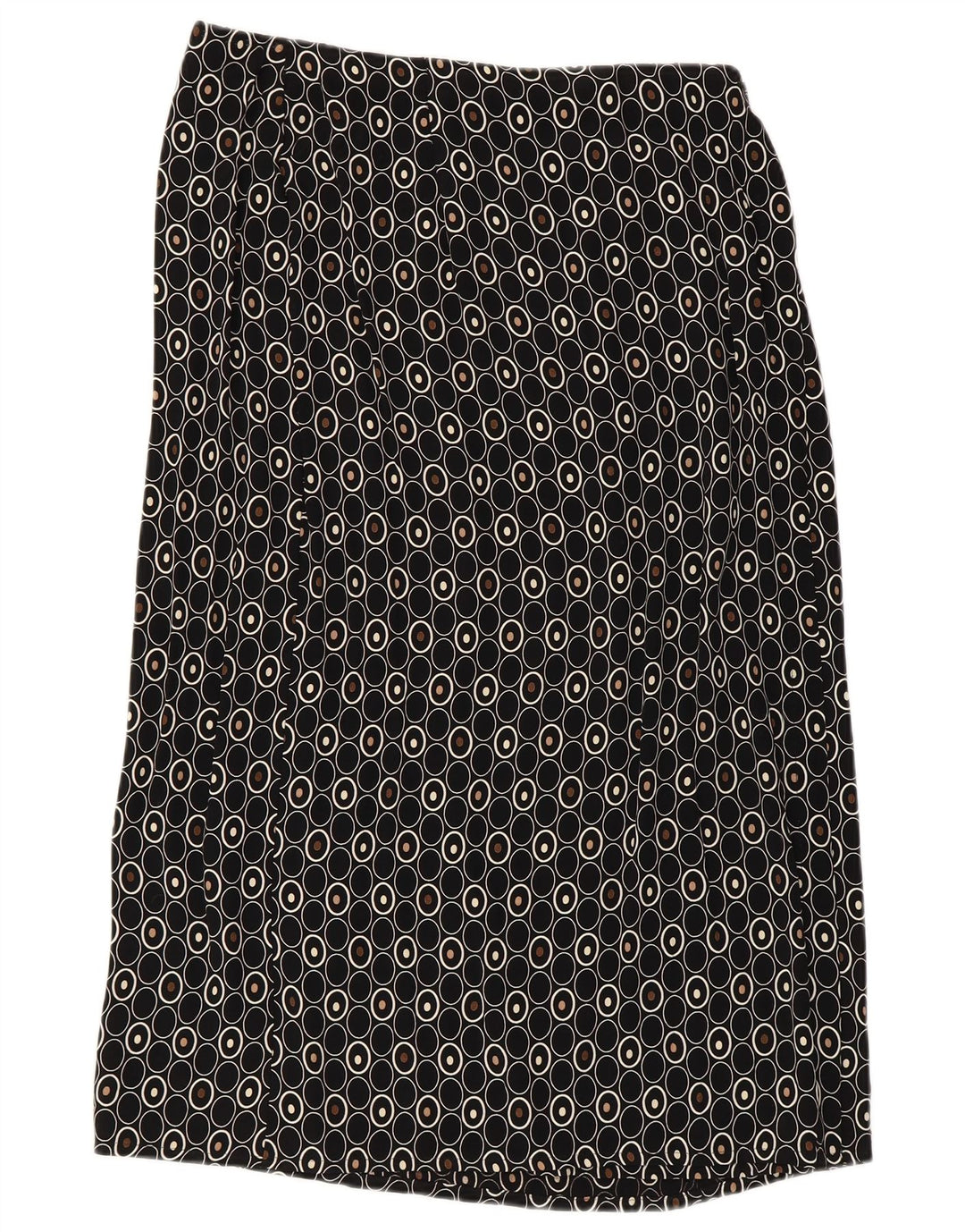 Marks & Spencer Womens Straight Skirt UK 14 Medium W30 Black Geometric