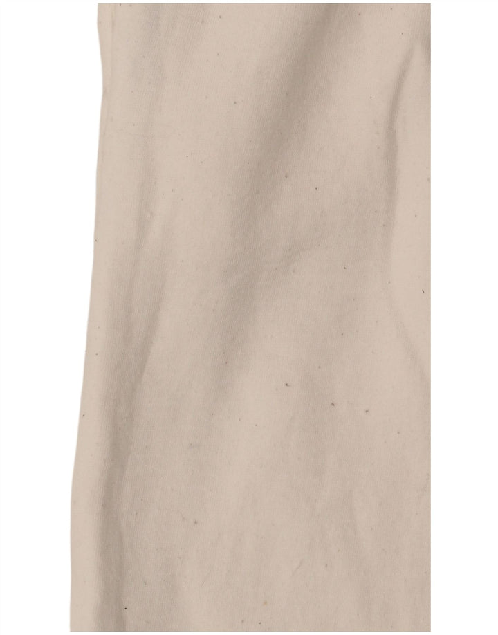 Zara Womens Tracksuit Trousers Joggers UK 8 Small  White