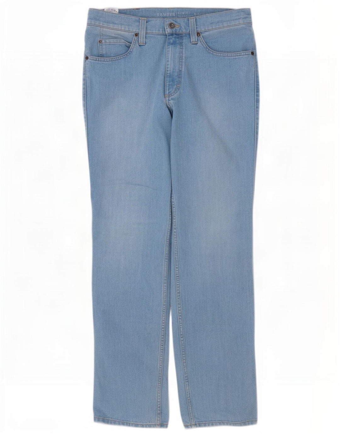 Mustang Mens Tramper Straight Jeans W33 L34 Blue Cotton
