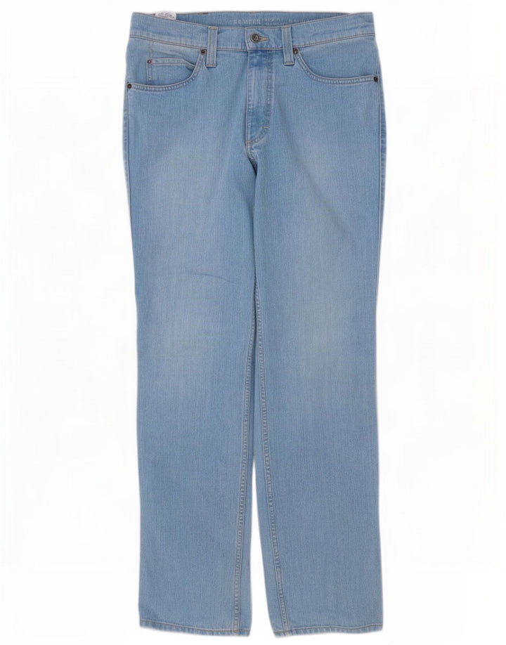 Mustang Mens Tramper Straight Jeans W33 L34 Blue Cotton