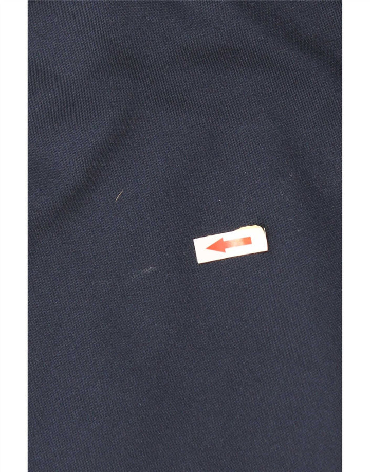 Kappa Womens Tracksuit Top Jacket UK 14 Medium Navy Blue Colourblock