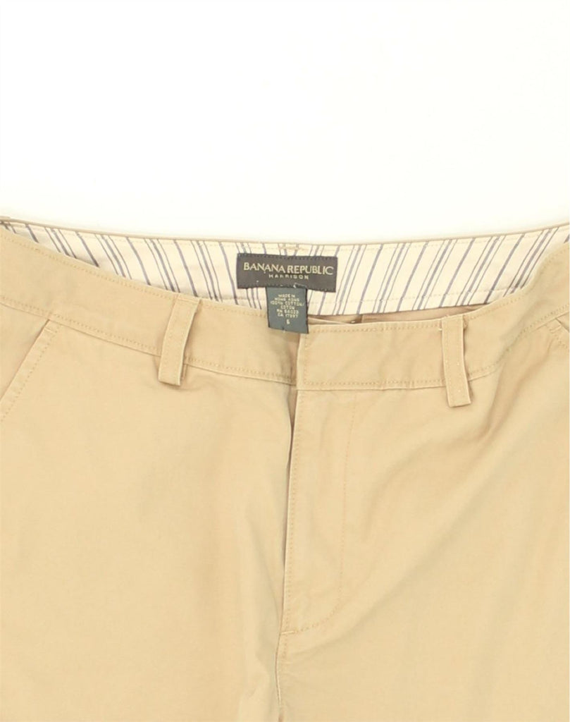 BANANA REPUBLIC Womens Straight Chino Trousers US 6 Medium W28 L32  Beige | Vintage Banana Republic | Thrift | Second-Hand Banana Republic | Used Clothing | Messina Hembry 