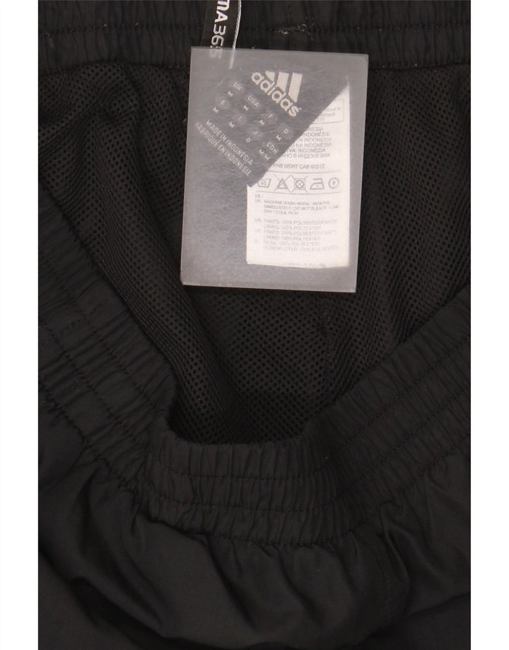 Adidas Mens Clima 365 Tracksuit Trousers Medium  Black Polyester