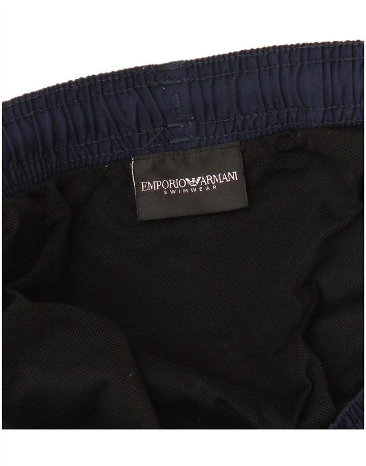 EMPORIO ARMANI Mens Swimming Shorts Large  Navy Blue
