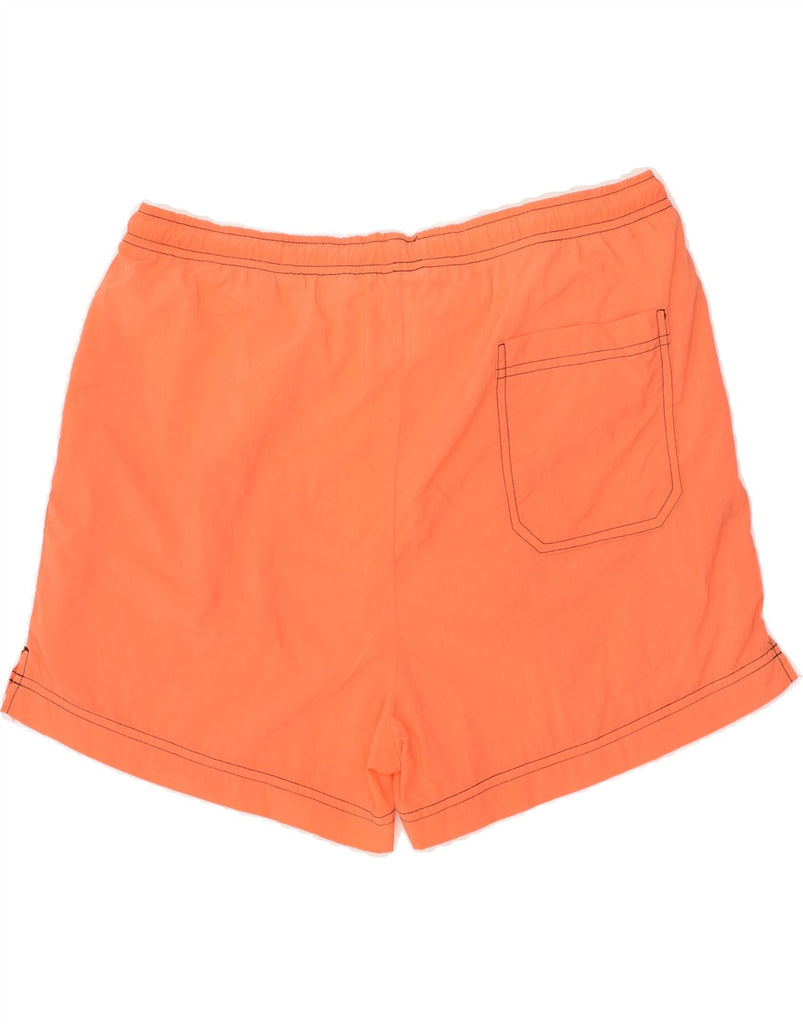 CHAMPION Mens Swimming Shorts Large Orange Polyester | Vintage Champion | Thrift | Second-Hand Champion | Used Clothing | Messina Hembry 