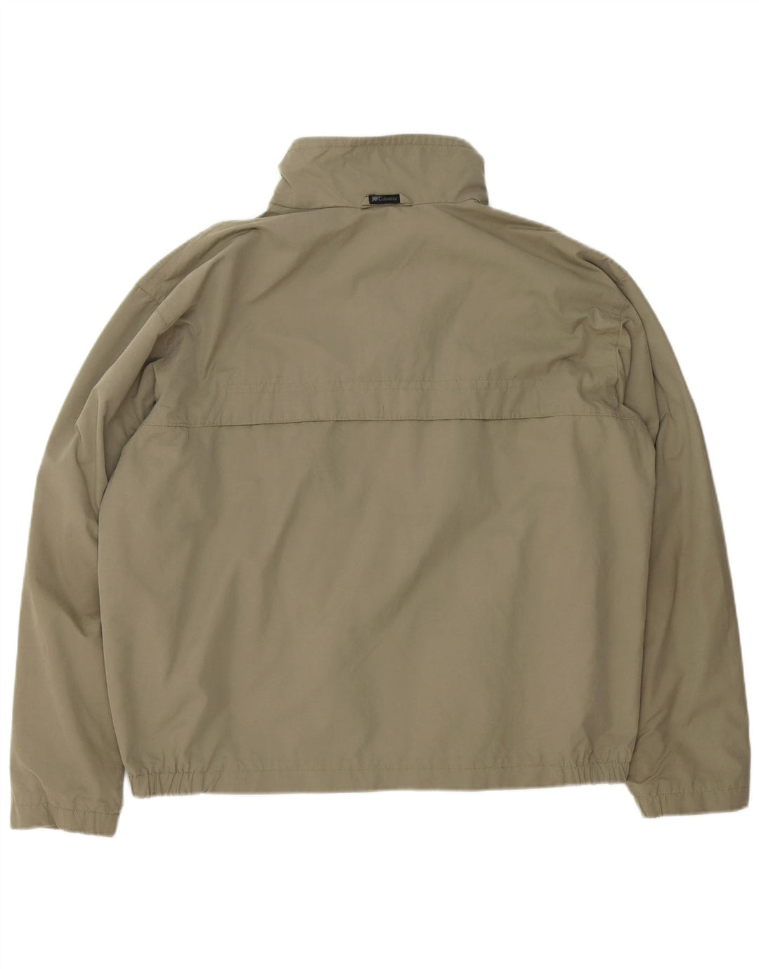 Columbia Mens Bomber Jacket UK 42 XL Khaki Polyester