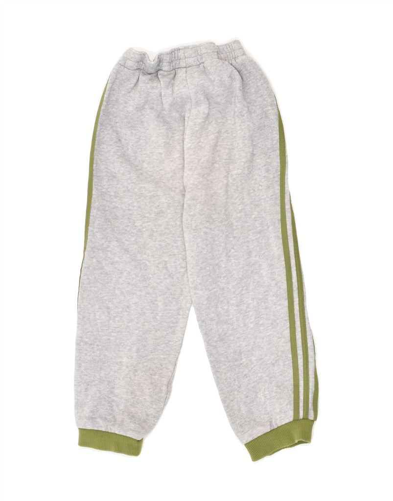 ADIDAS Boys Tracksuit Trousers Joggers 3-4 Years Grey Cotton | Vintage Adidas | Thrift | Second-Hand Adidas | Used Clothing | Messina Hembry 