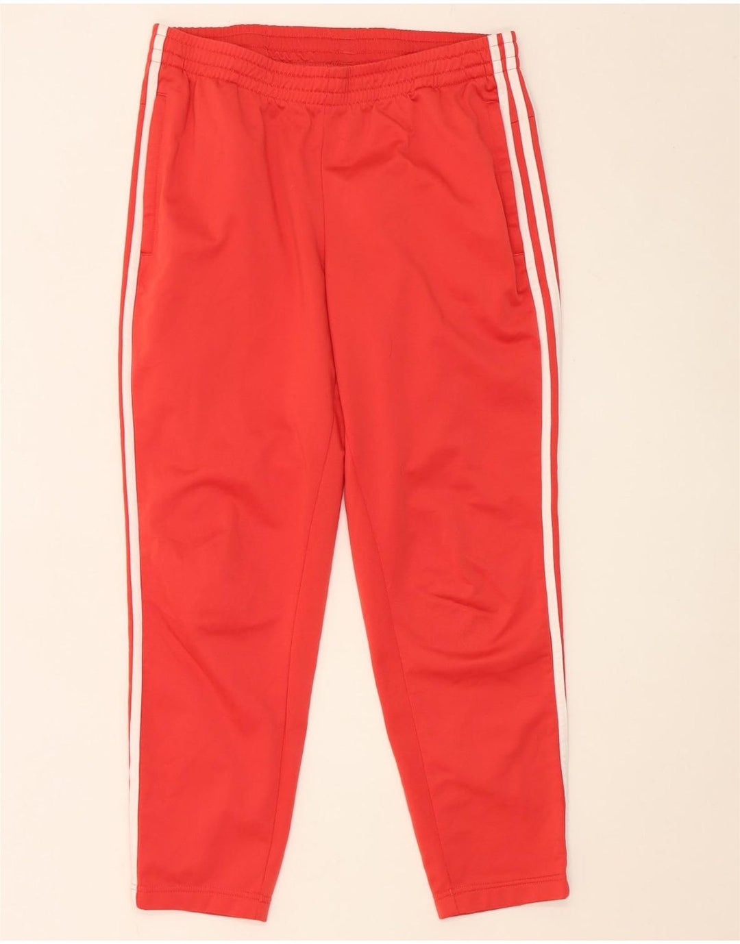 Adidas Womens Tracksuit Trousers UK 16/18 Large Orange