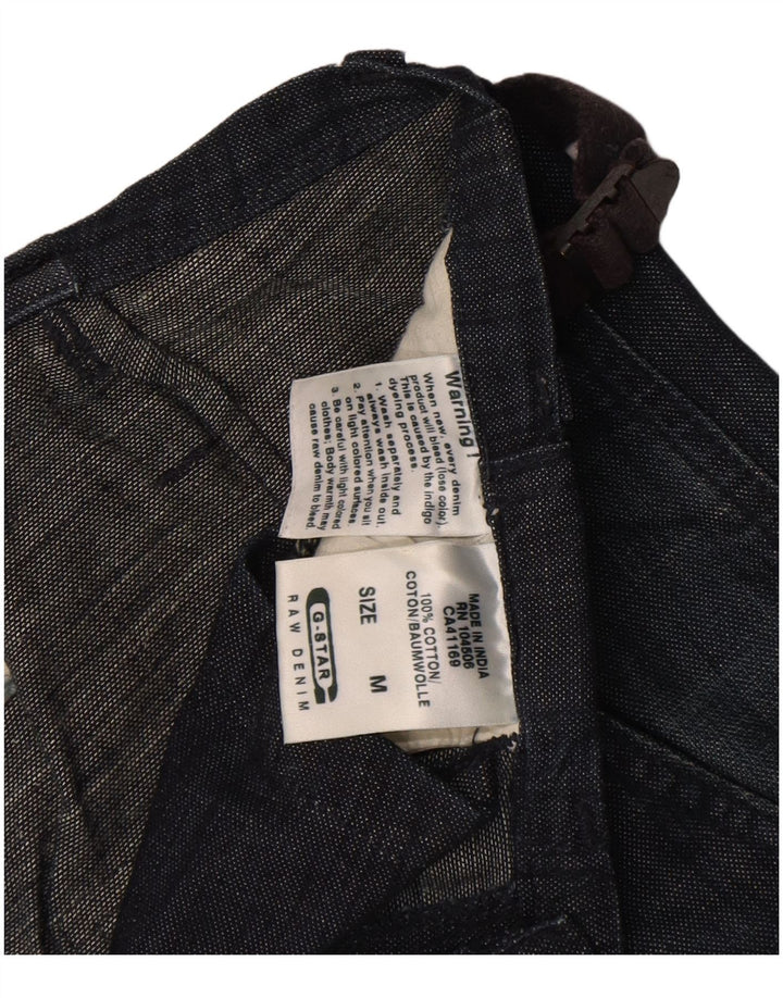 G-Star Mens Denim Shorts Medium W32  Navy Blue Cotton