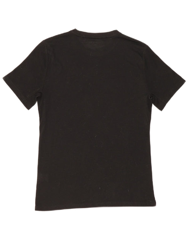 CALVIN KLEIN Mens Golf T-Shirt Top Small Black Polyester