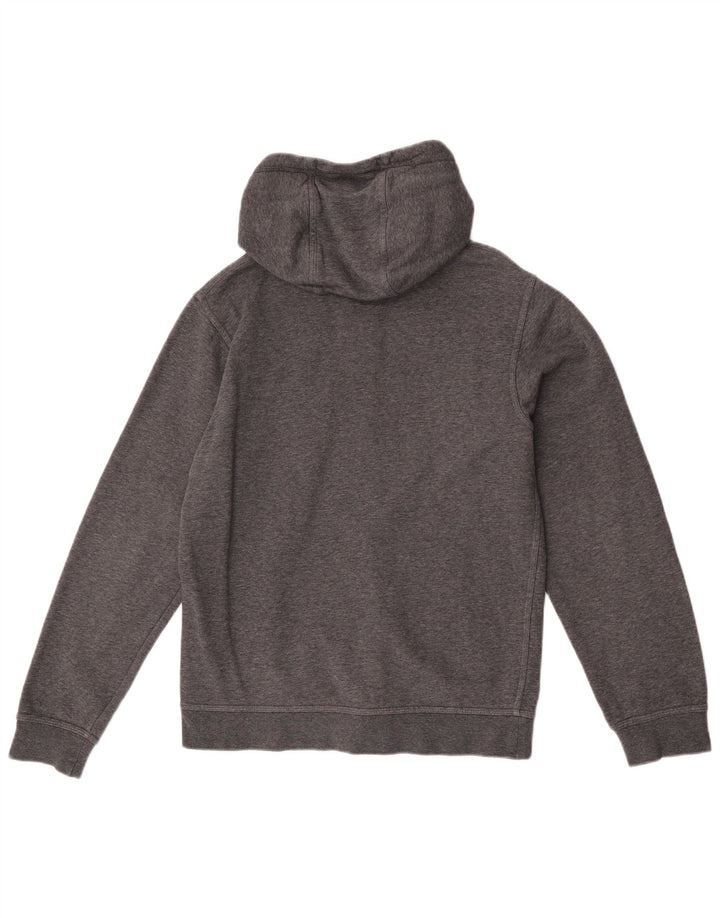 Nike Mens Zip Hoodie Sweater Small Grey Cotton