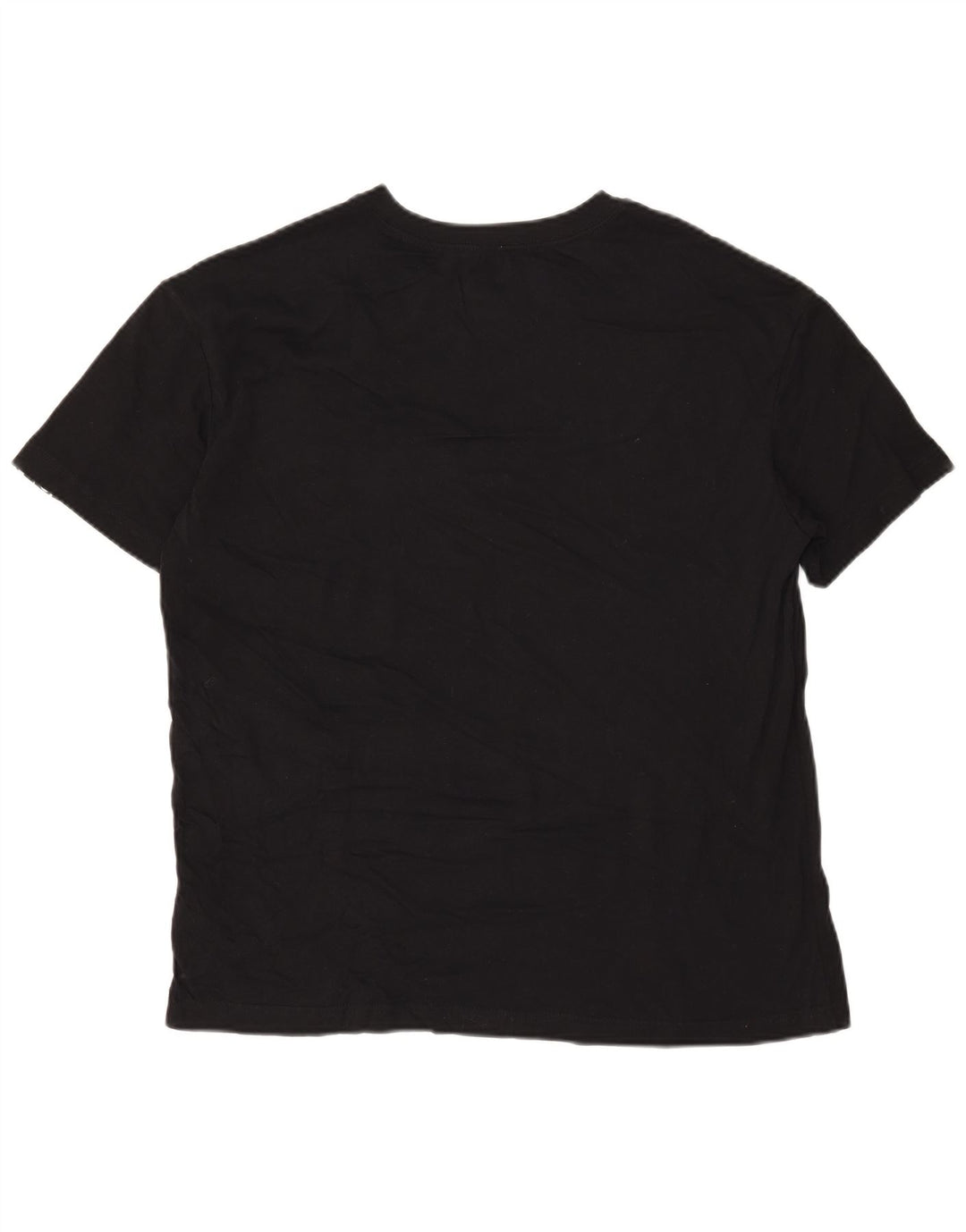 Nike Mens Graphic T-Shirt Top Medium Black Cotton