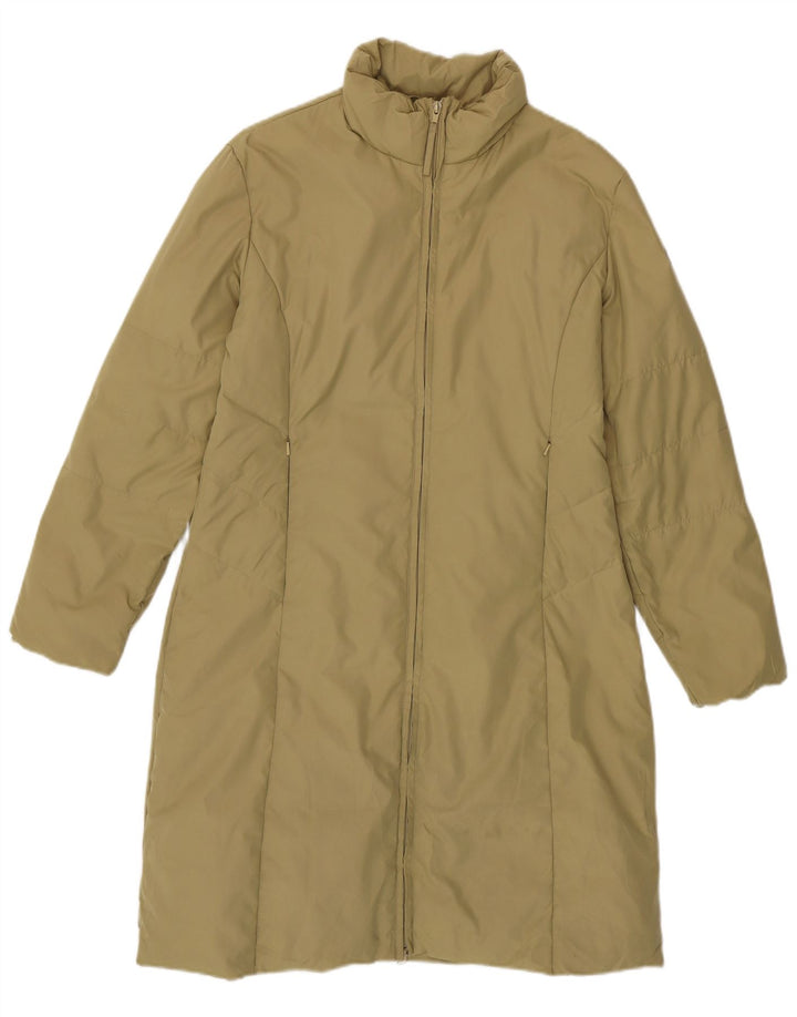 Sergio Tacchini Womens Padded Coat IT 44 Medium Khaki