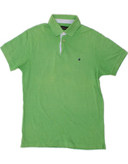 BROOKSFIELD Mens Polo Shirt IT 52 Large Green Cotton