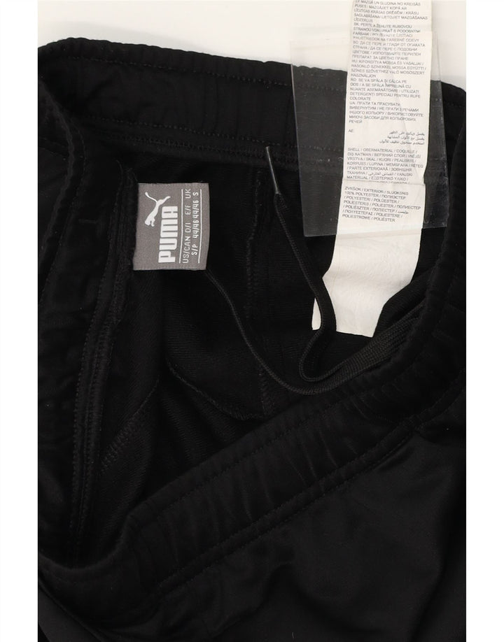 PUMA Mens Tracksuit Trousers Small  Black Polyester Vintage Puma and Second-Hand Puma from Messina Hembry 
