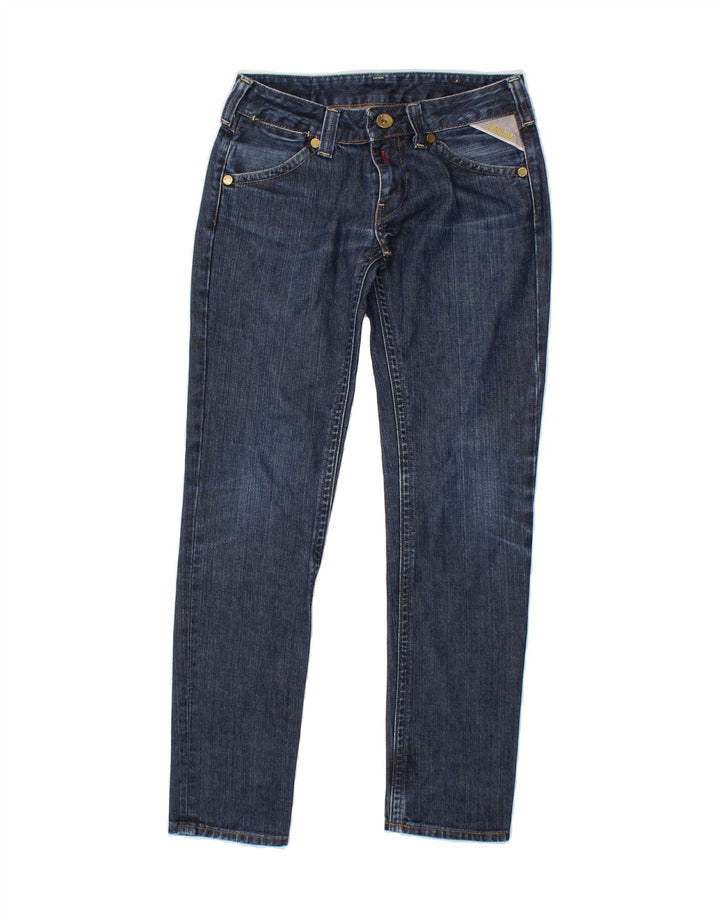 REPLAY Womens Slim Jeans W26 L30 Navy Blue Cotton Vintage Replay and Second-Hand Replay from Messina Hembry 