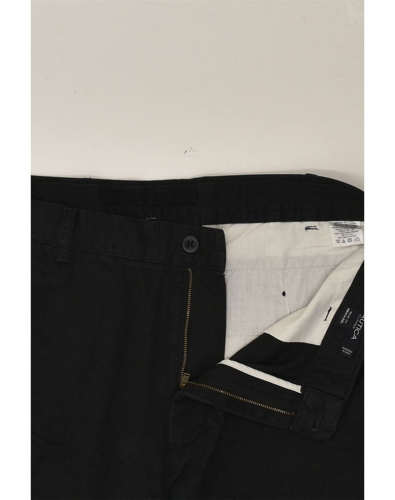 NAUTICA Mens Straight Chino Trousers W38 L32 Black Cotton | Vintage Nautica | Thrift | Second-Hand Nautica | Used Clothing | Messina Hembry 