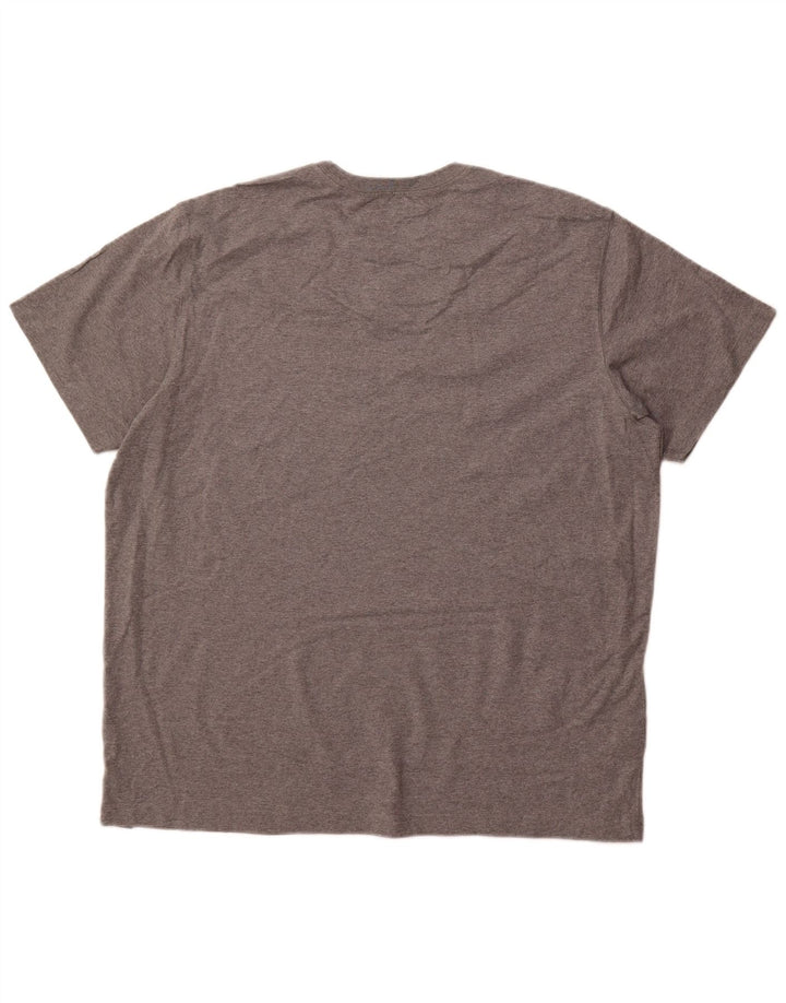 EDDIE BAUER Mens T-Shirt Top XL Grey Cotton