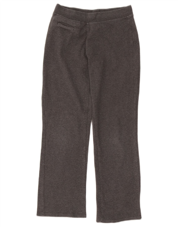 MARKS & SPENCER Girls Tracksuit Trousers 9-10 Years  Grey Cotton