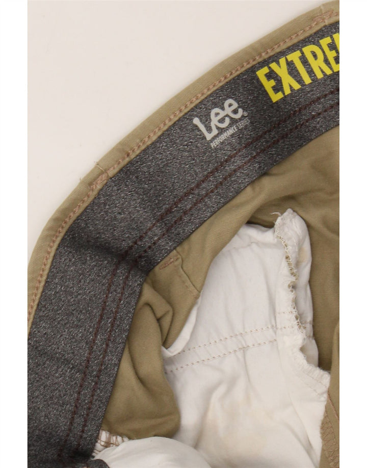 Lee Mens Extreme Comfort Straight Chino Trousers W40 L33 Green