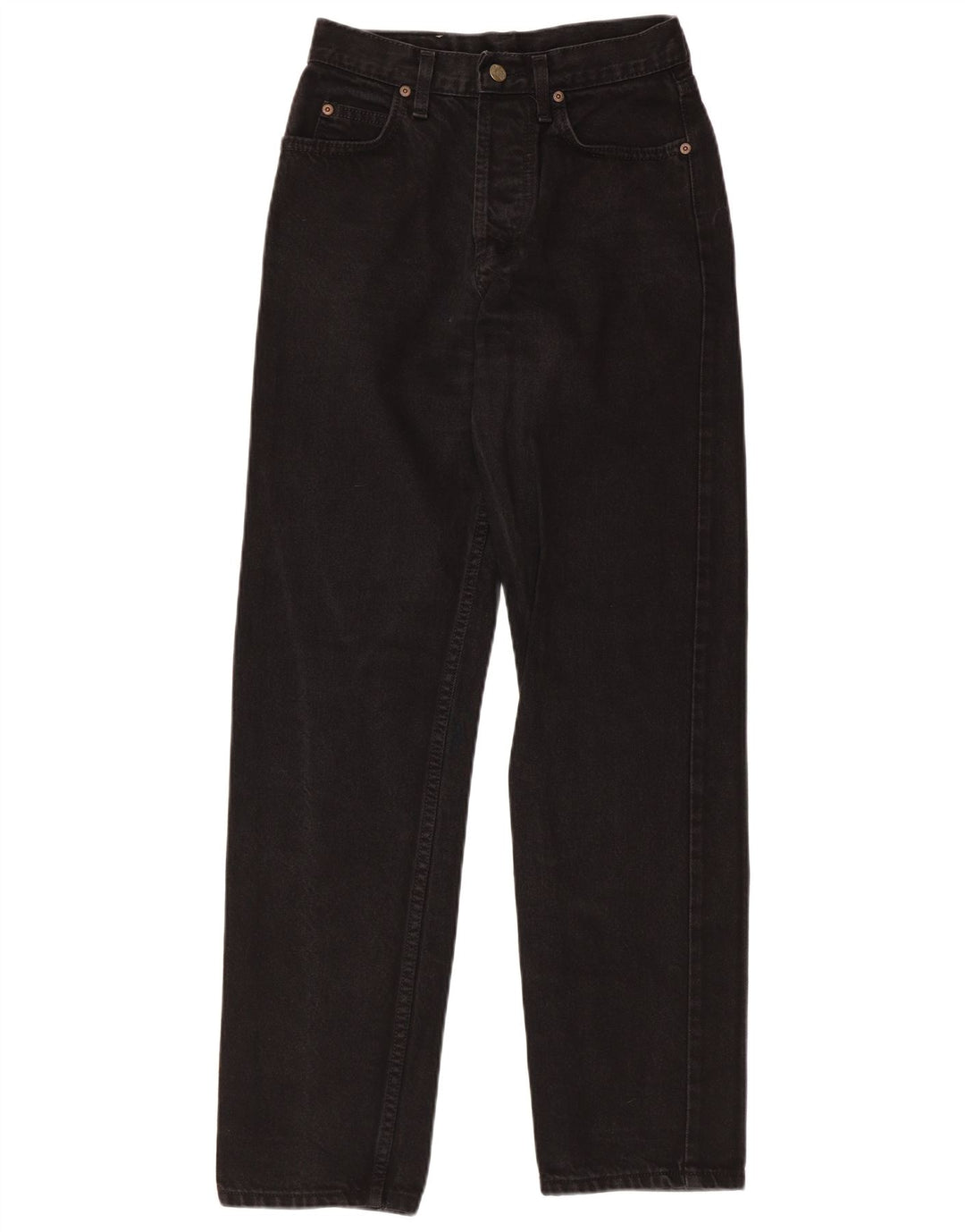 LEE Womens Straight Jeans W36  L30 Black Cotton