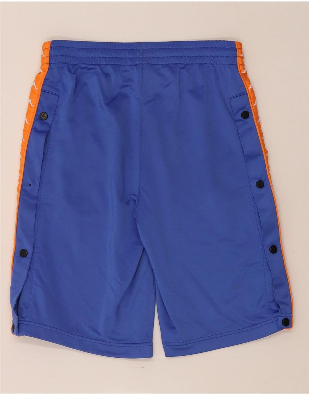 Kappa Boys Graphic Sport Shorts 13-14 Years  Blue Colourblock Polyester