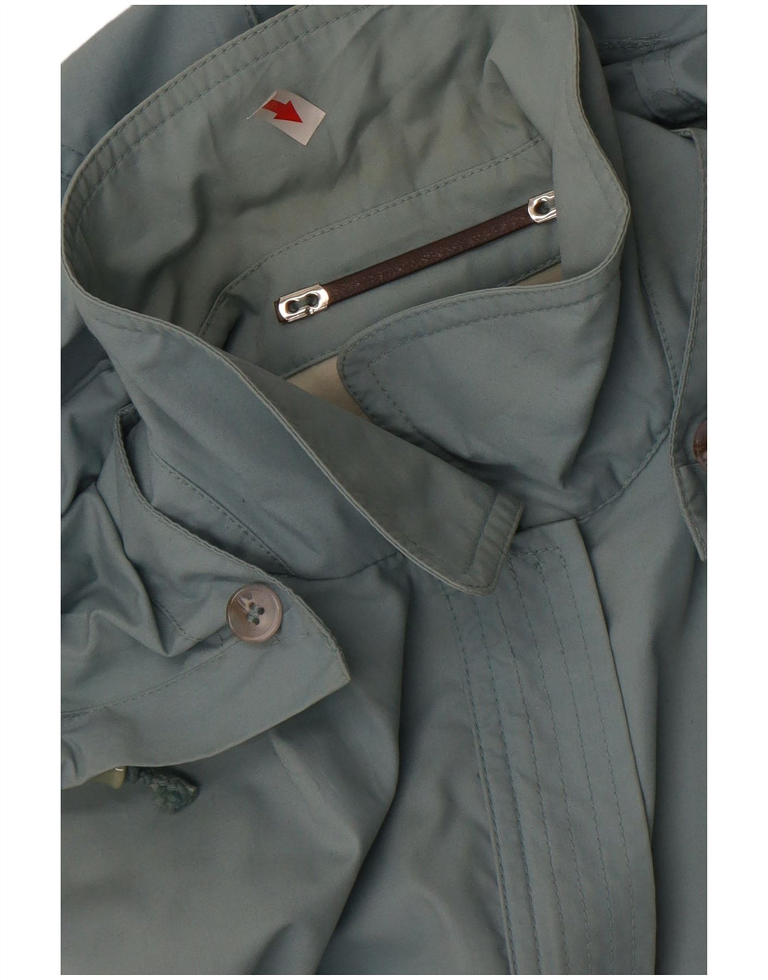 Vintage Womens Hooded Utility Jacket UK 18 XL Blue