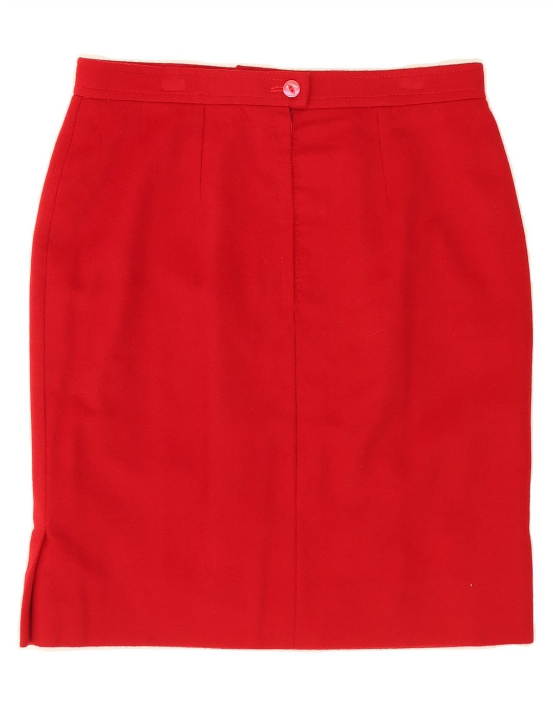 VINTAGE Womens Pencil Skirt W30 Medium Red Vintage Vintage and Second-Hand Vintage from Messina Hembry 