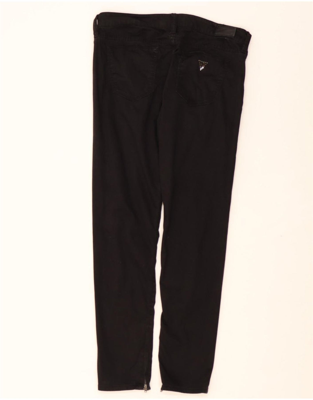 GUESS Womens Skinny Jeans W30 L27  Black Cotton Vintage Guess and Second-Hand Guess from Messina Hembry 