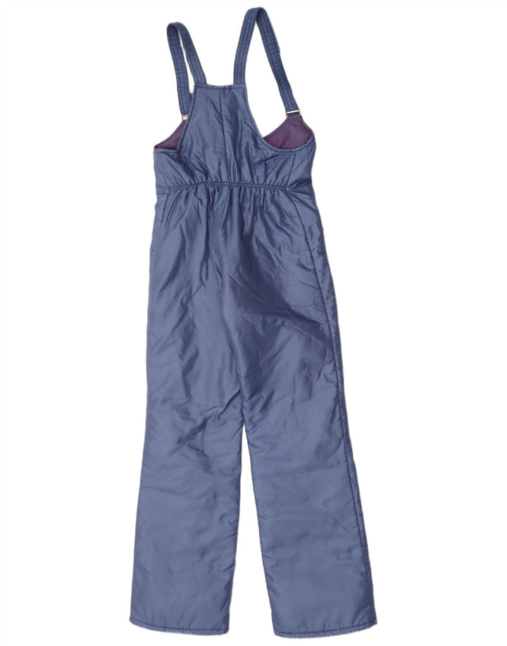 Vintage Mens Dungarees Ski Trousers IT 50 Large Blue Polyamide