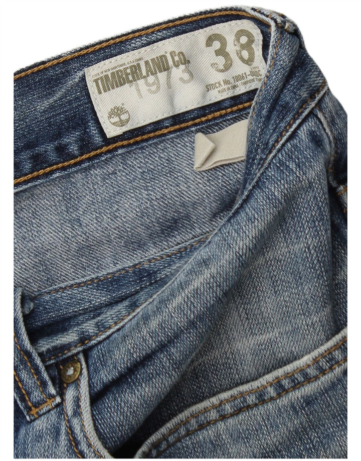TIMBERLAND Mens Straight Jeans W38 L31  Blue Cotton