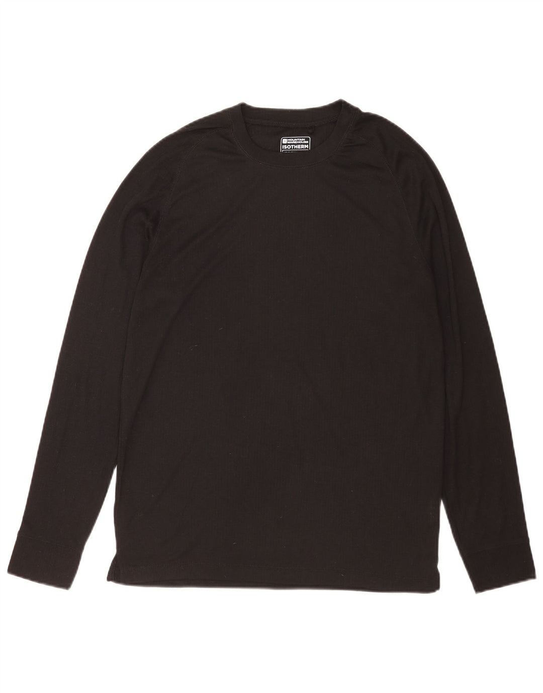 Mountain Warehouse Mens Top Long Sleeve Large Black Polyester
