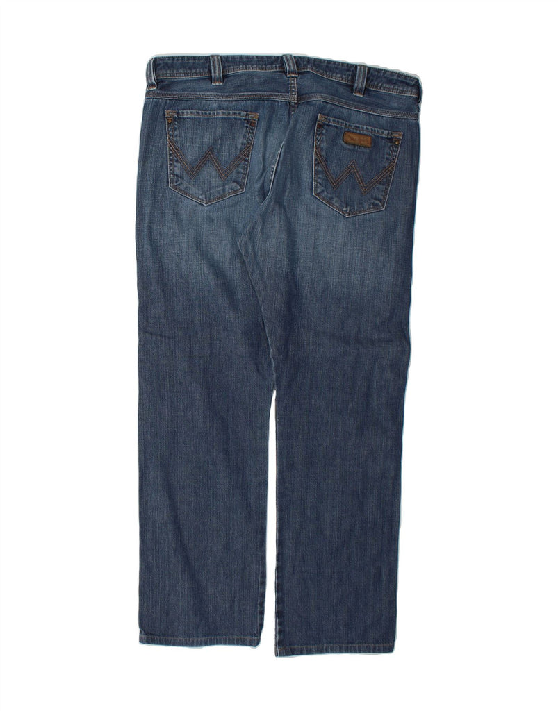 WRANGLER Mens Clyde Straight Jeans W38 L34 Blue Cotton Vintage Wrangler and Second-Hand Wrangler from Messina Hembry 