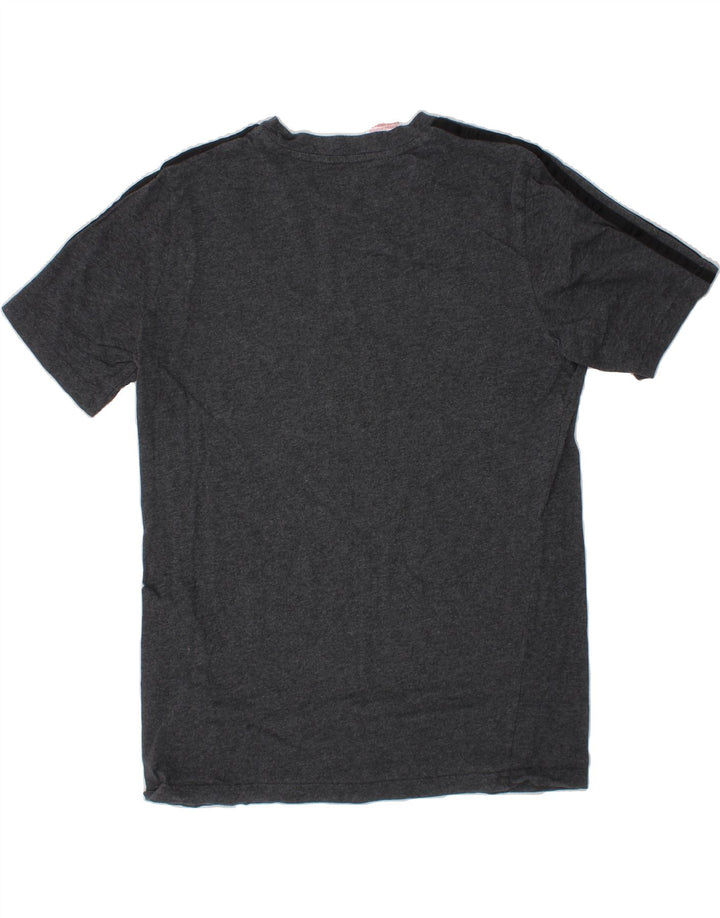 ADIDAS Boys T-Shirt Top 13-14 Years Grey Cotton Vintage Adidas and Second-Hand Adidas from Messina Hembry 