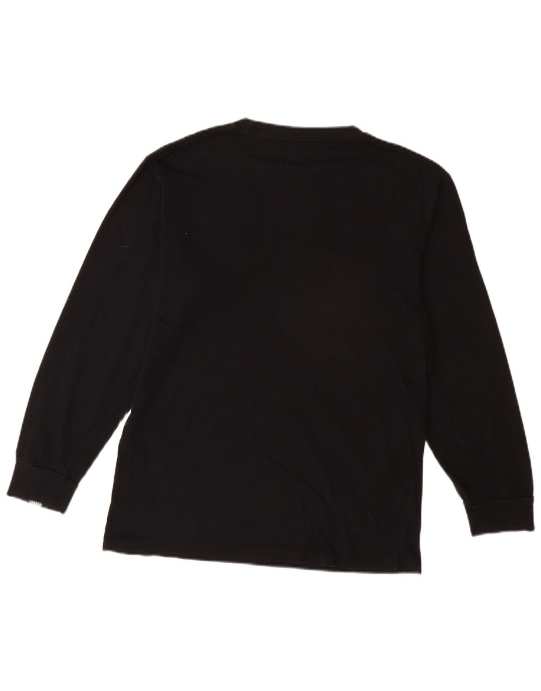 Vans Mens Graphic Top Long Sleeve Medium Black Cotton