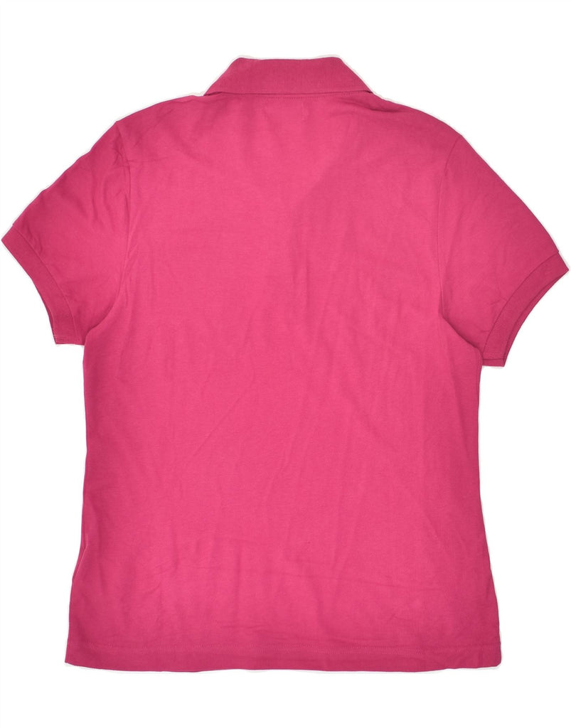 KAPPA Womens Polo Shirt UK 18 XL Pink Cotton | Vintage Kappa | Thrift | Second-Hand Kappa | Used Clothing | Messina Hembry 