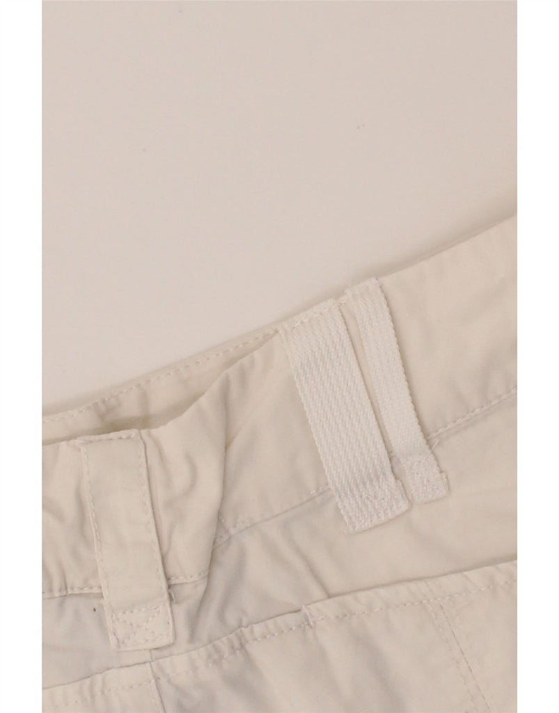 NIKE Womens Casual Shorts UK 10 Small W32  White Cotton Vintage Nike and Second-Hand Nike from Messina Hembry 