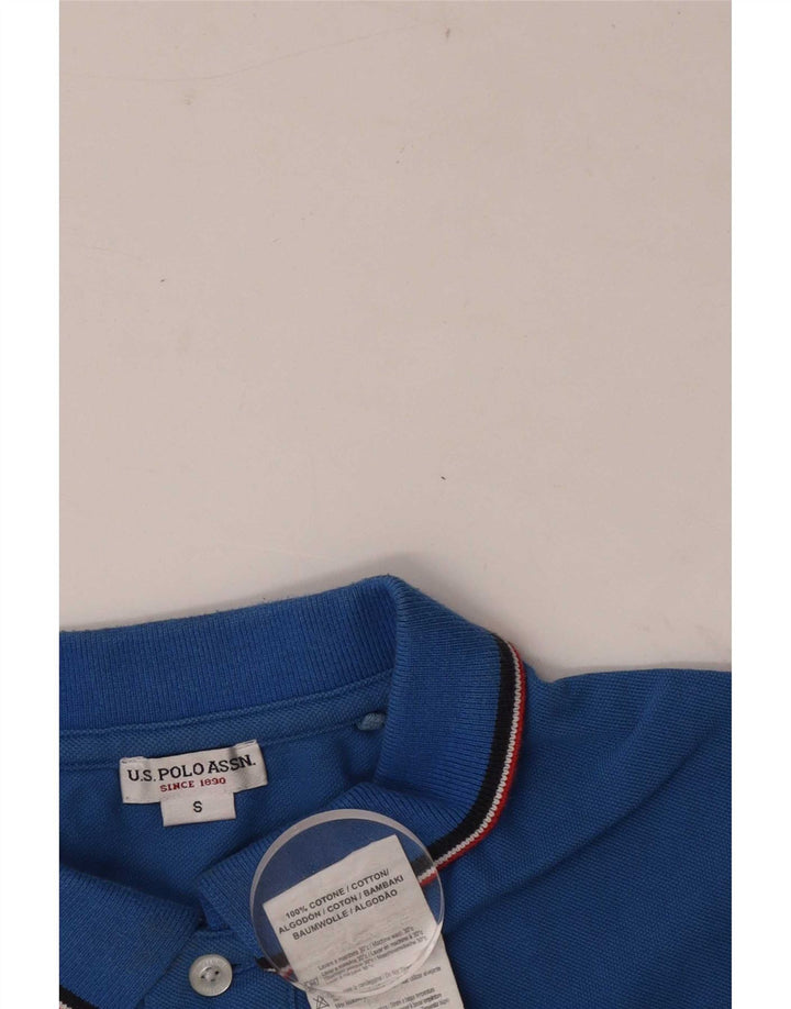 U.S. Polo Assn. Mens Shirt Small Blue Striped Cotton