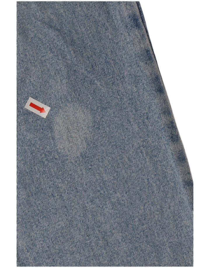 Roccobarocco Womens High Rise Tapered Jeans IT 45 Medium W31 L31 Blue