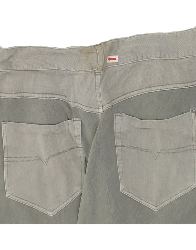 DIESEL Mens Slim Casual Trousers W34 L32  Grey Cotton | Vintage Diesel | Thrift | Second-Hand Diesel | Used Clothing | Messina Hembry 